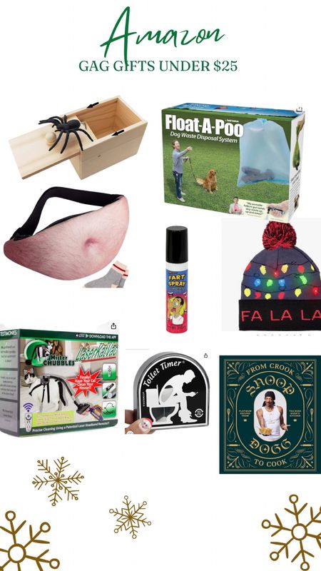 I love a prank and a funny gift. Here’s my round up of Amazon finds for your next secret Santa party or friends gift exchange!

#LTKparties #LTKfindsunder50 #LTKGiftGuide