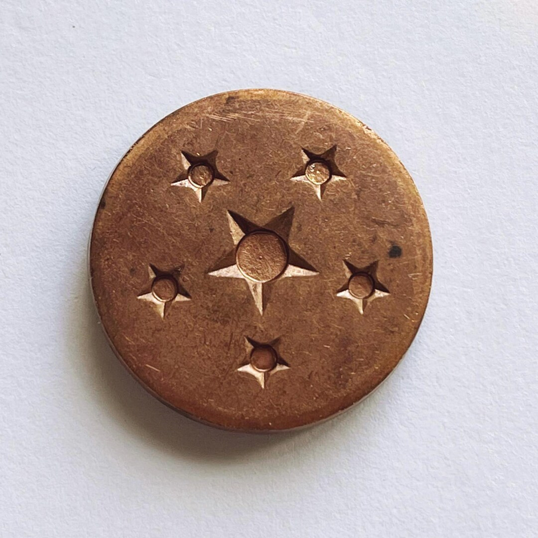 Vintage Star Medallion Wall Hook, Brass Wall Hook, Victorian Nail Cover, Celestial Picture Hanger... | Etsy (US)