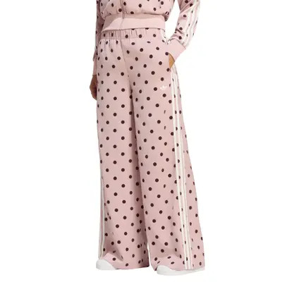 adidas Originals Firebird Polka Dot Wide Leg Track Pants in Black at Nordstrom, Size Small | Nordstrom