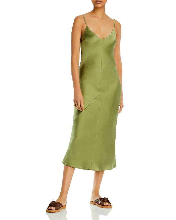 Line & Dot Dolly Satin Midi Dress Women - Bloomingdale's | Bloomingdale's (US)