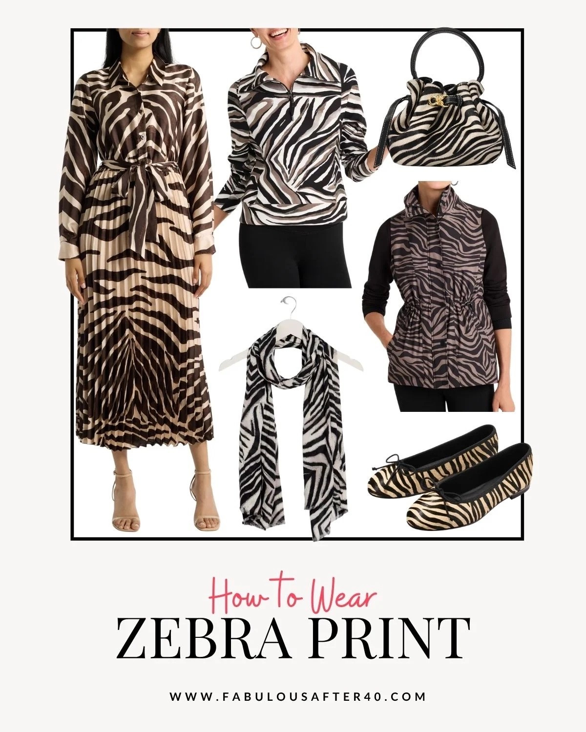 Let’s talk zebra print. 🦓🤍🖤

I know animal print can sometimes feel a little intimidating, but zebra is actually one of my favourite ways to add personality to an outfit without making it feel over the top.

My trick? Let the print be the statement and keep the rest of the look simple — think denim, black, camel or crisp white. It instantly makes even the most basic outfit feel a little more interesting.

And honestly, if you’re going to wear animal print, you might as well have a little fun with it. 😉

#LTKOver40 #LTKSeasonal #LTKootd