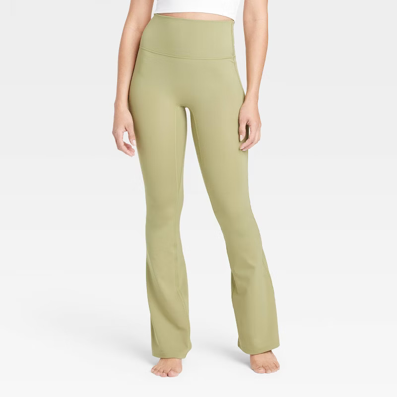 Women's Brushed Sculpt Ultra High-Rise Flare Leggings - All in Motion™ | Target