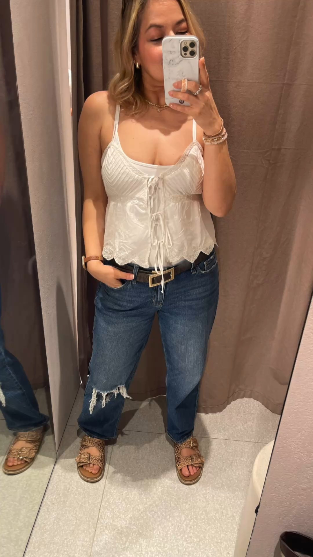 OOTD vibes ✨💖 rocking my lovely coquette shirt with comfy jeans and shoes , so trendy, so cute, and perfect for this hot Dallas day 🥰☀️


#OOTD #CoquetteAesthetic #TrendyStyle #CasualChic #FashionInspo #StyleGoals #OOTDFashion

#LTKU #LTKMidsize #LTKBeauty