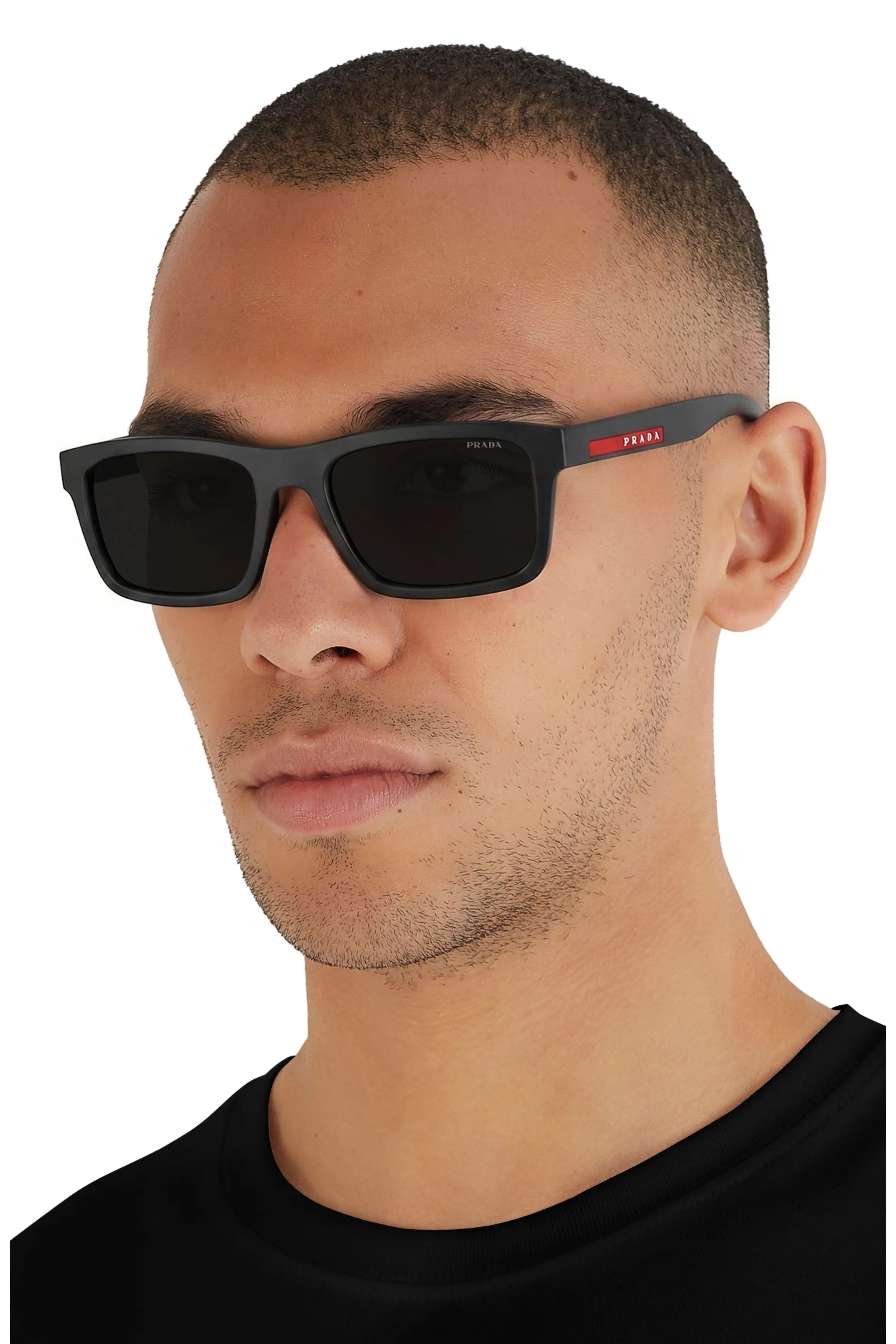 Prada Linea Rossa 58mm Rectangular Sunglasses (Men) | Nordstrom | Nordstrom