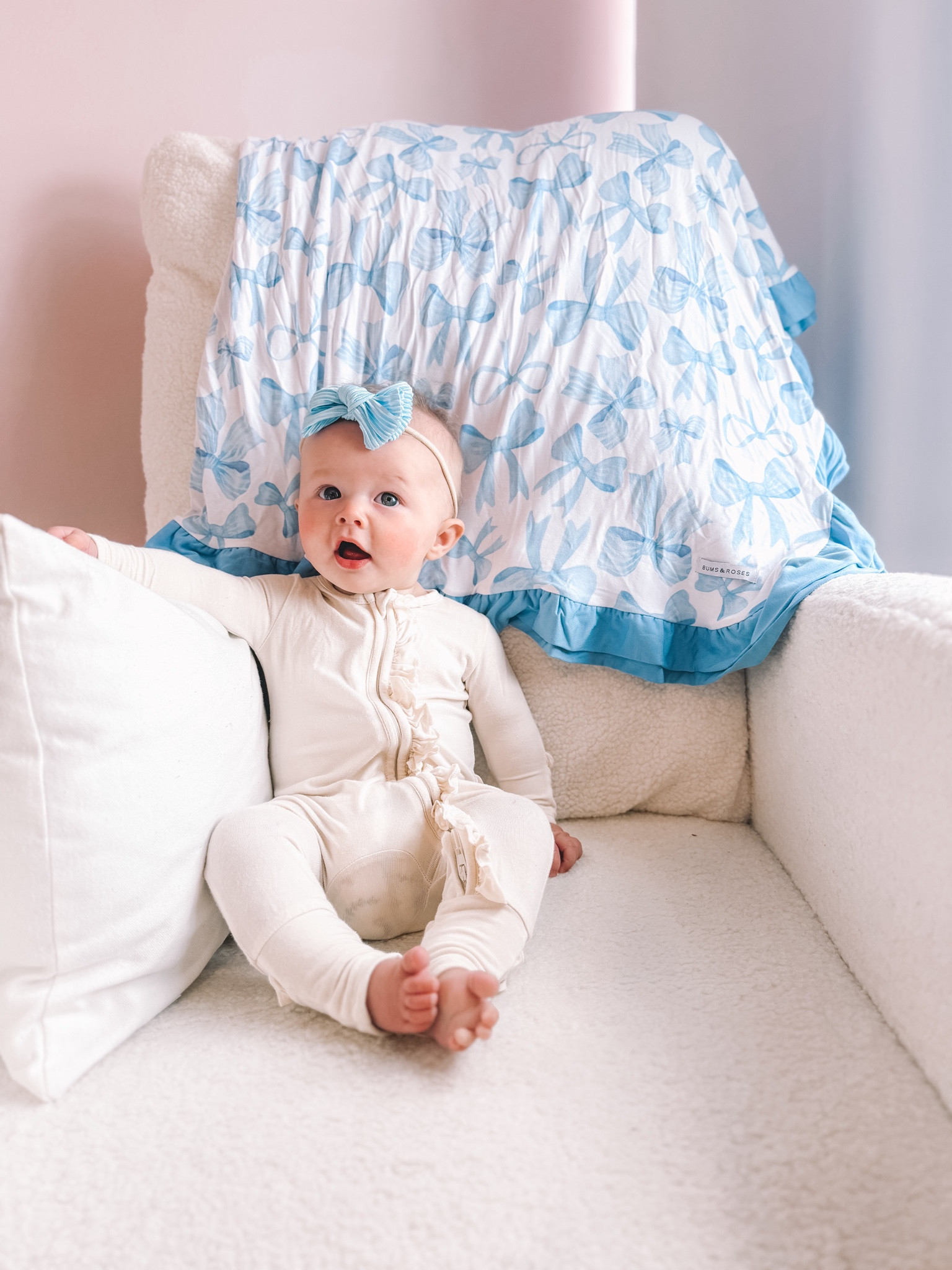 The most precious addition to the nursery. I love this bamboo blanket from bums and roses 🥲 Also has matching Jammie’s too! 

#LTKKids #LTKBaby #LTKFamily