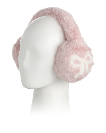 Bow Ear Muffs, Polyester | TJ Maxx
