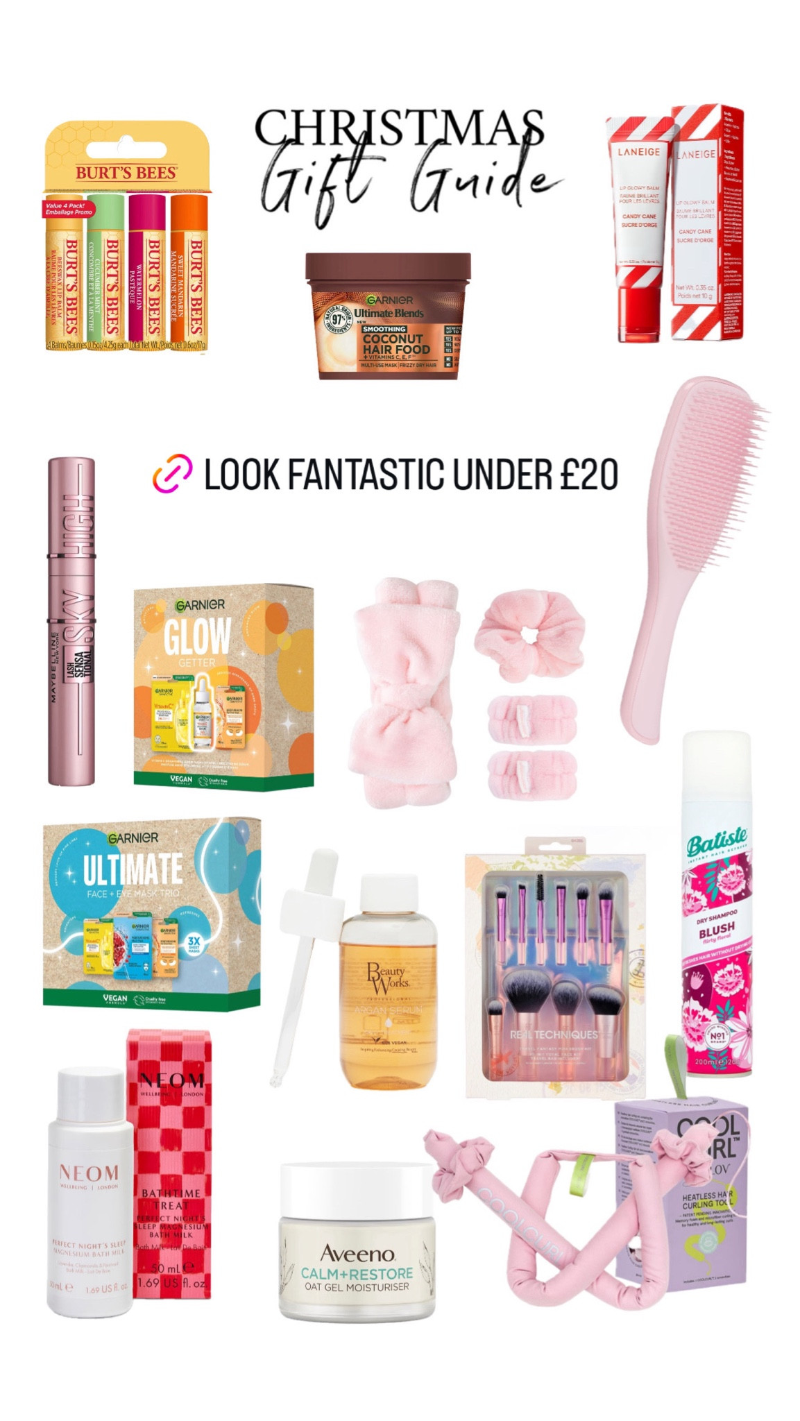 Look fantastic under £20 

I have a code for money off which is SARAHHLF



#LTKskincare #LTKgiftguide