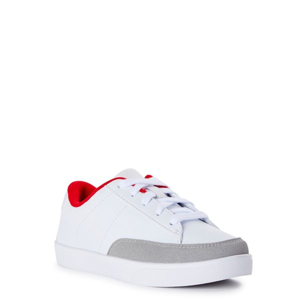 Wonder Nation Little & Big Boys Casual Low-Top Sneakers, Sizes 13-6 | Walmart (US)
