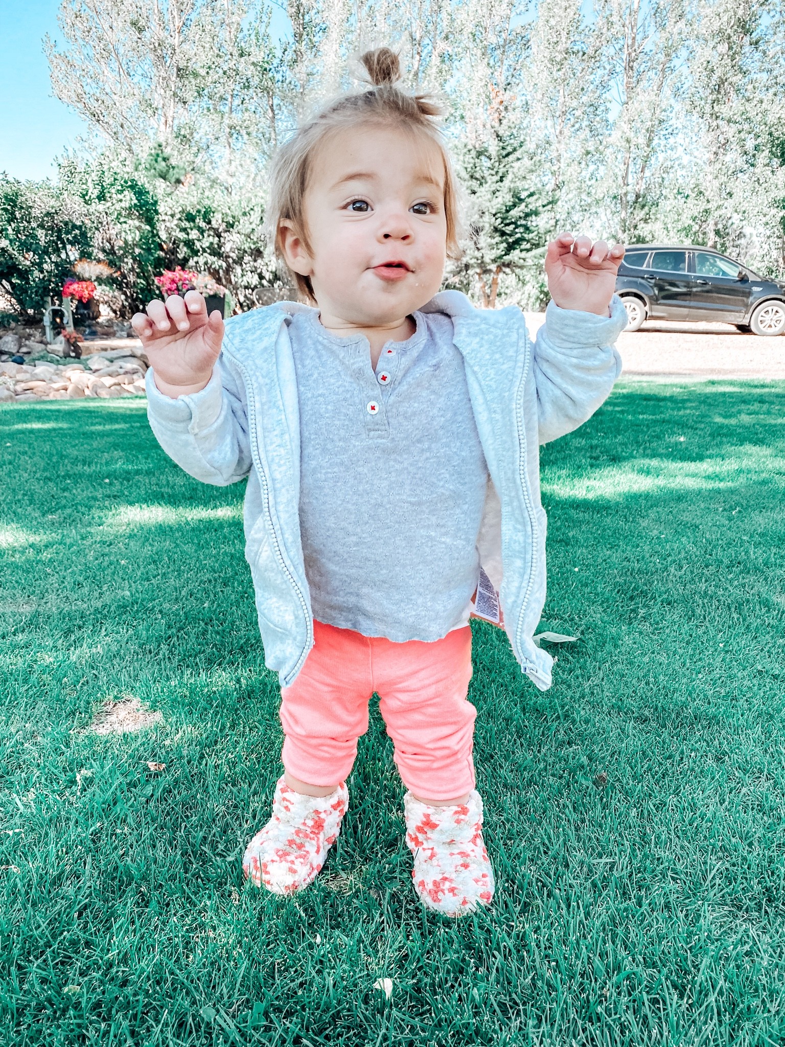 Baby girl style 
Baby girl fall style 
Cozy slippers 
Baby shoes

#LTKkids #LTKbaby #LTKshoecrush