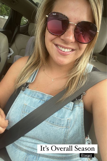 It’s Overall Season. 
I am 18 weeks pregnant and have been struggling to find clothes I like. 
This overall is the best it is so comfy. 
It fits true to size, I am a size 10 pre-pregnancy. 
The perfect summer outfit, maternity, bump friendly, summer fashion, summer outfit, comfy and casual, target find. 




#LTKbump #LTKcurves #LTKfit