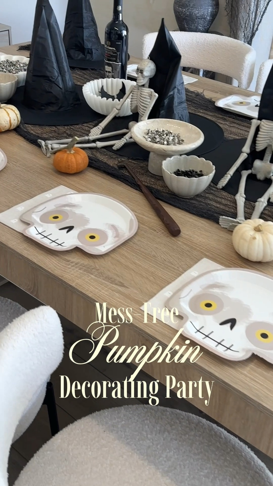 We traded carving chaos for studs, thumbtacks, rhinestones, and stickers — easy, sparkly, and zero cleanup 🕯️

If you spot plywood or wallpaper glue in the background… that’s just our “haunted house under renovation” vibe 😉

#MessFreePumpkinDecorating #PumpkinDecorIdeas #FallFamilyFun #ToddlerFriendlyCrafts #MomLifeMoments #CozyFallVibes #FallAtHome#CreativeMomsClub #NoCarvePumpkins #AutumnActivities 


#LTKHalloween #LTKHoliday #LTKSeasonal