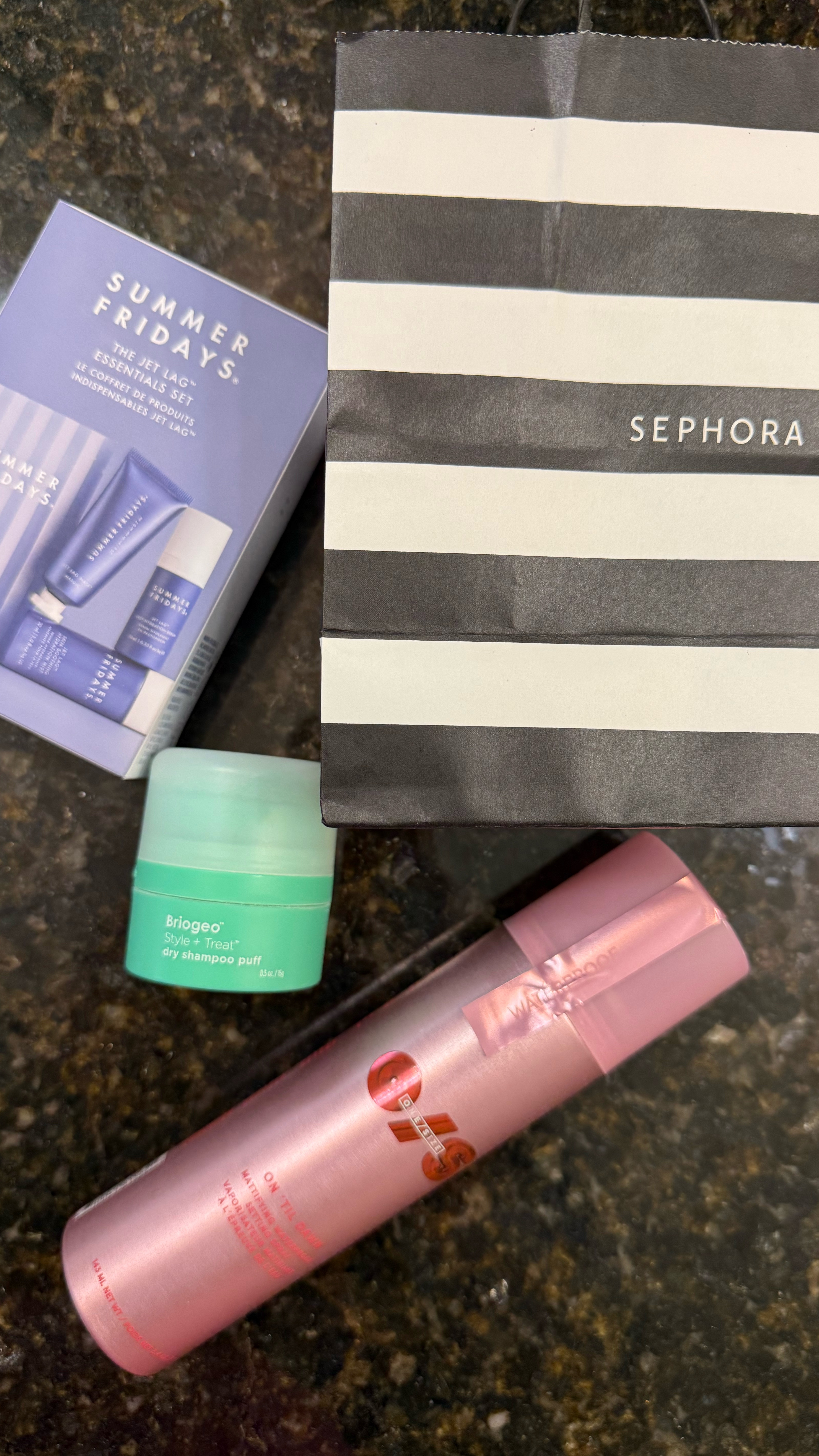 Latest Sephora haul! 
Briogeo dry shampoo
Summer Fridays mini hydration kit
O/S matte setting sprayy

#LTKStyleTip #LTKSummerEdit #LTKBeauty
