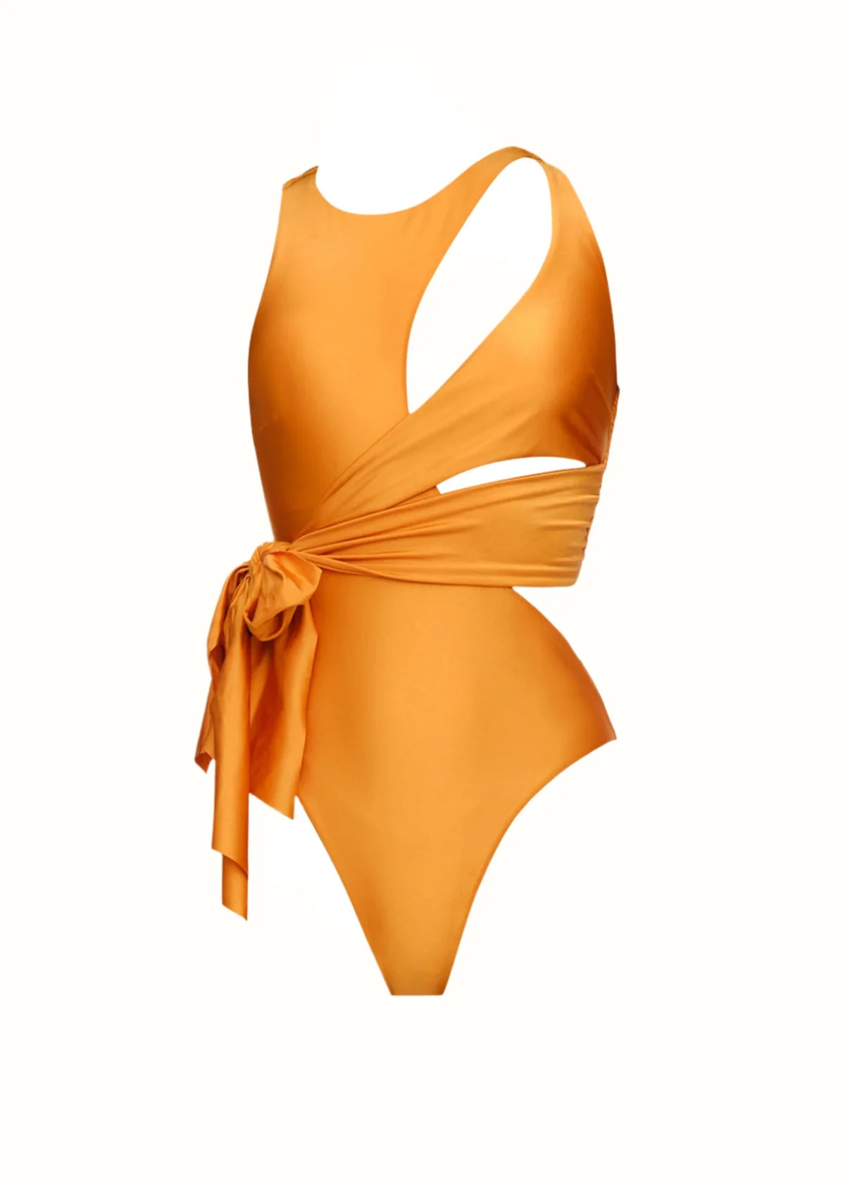 LADA ONE PIECE SWIMSUIT - SUNSET GOLD | ANDREA IYAMAH