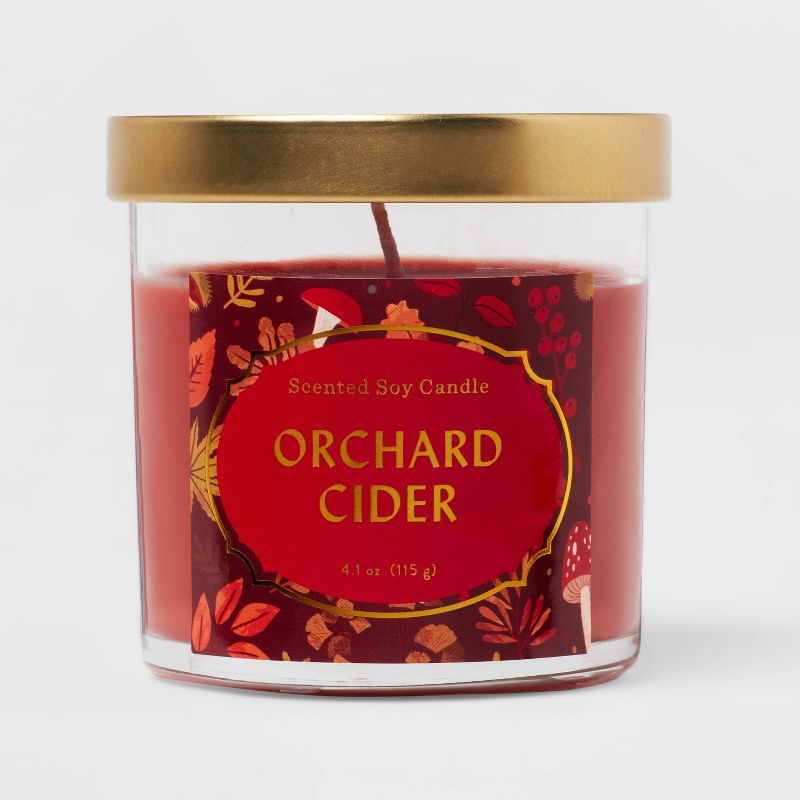 Lidded Glass Jar Orchard Cider Candle - Opalhouse™ | Target