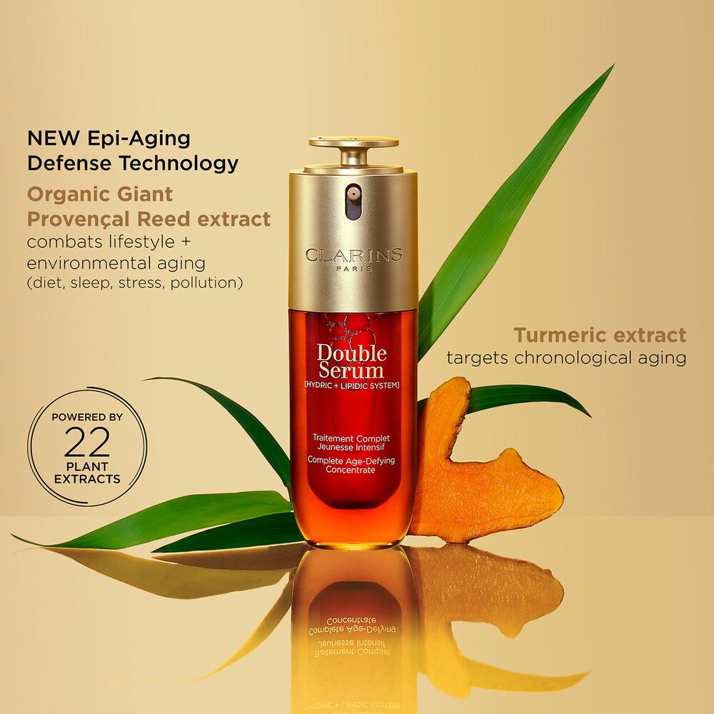 Double Serum Anti-Aging + Anti-Wrinkle Serum | Clarins USA