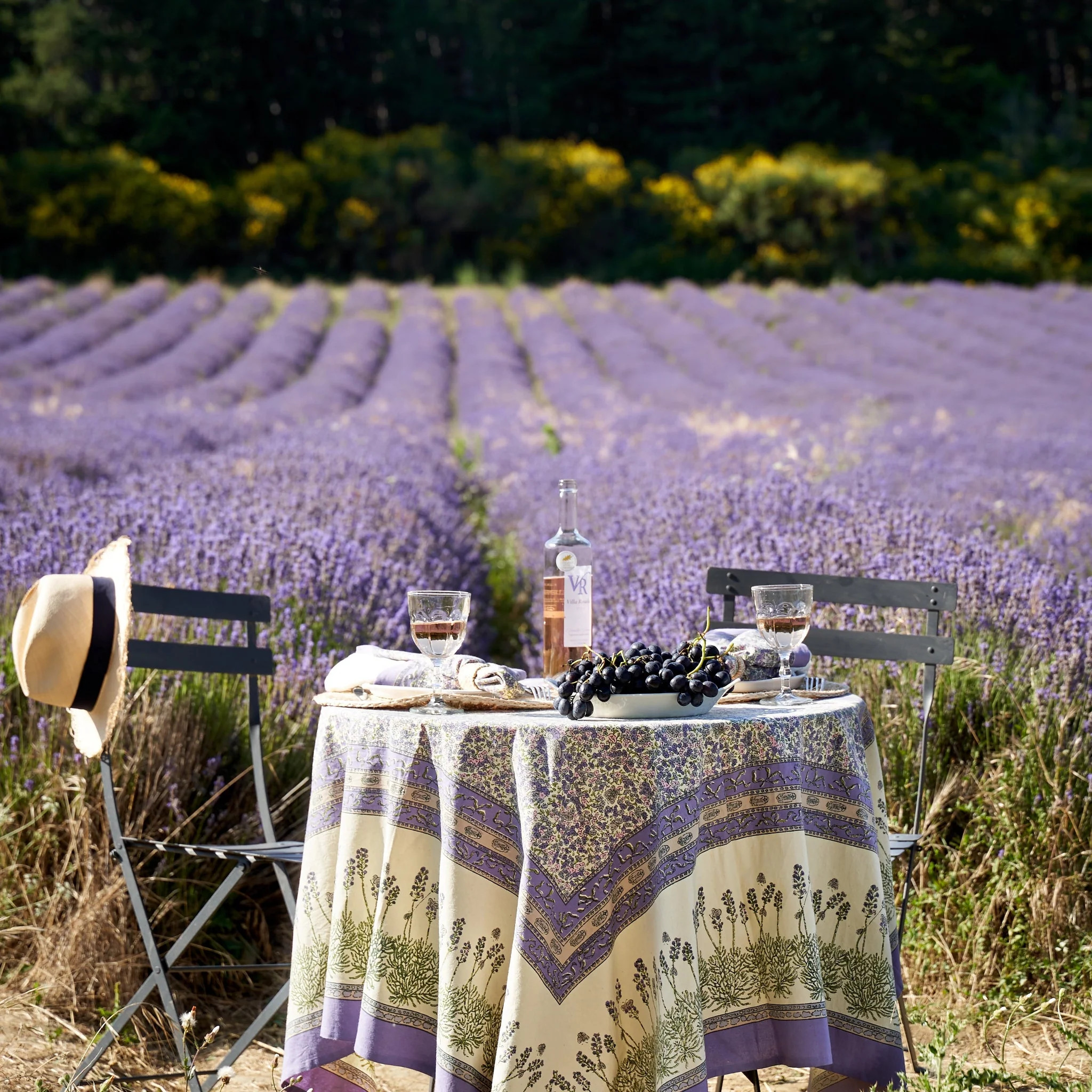 French Tablecloth Lavender | Couleur Nature