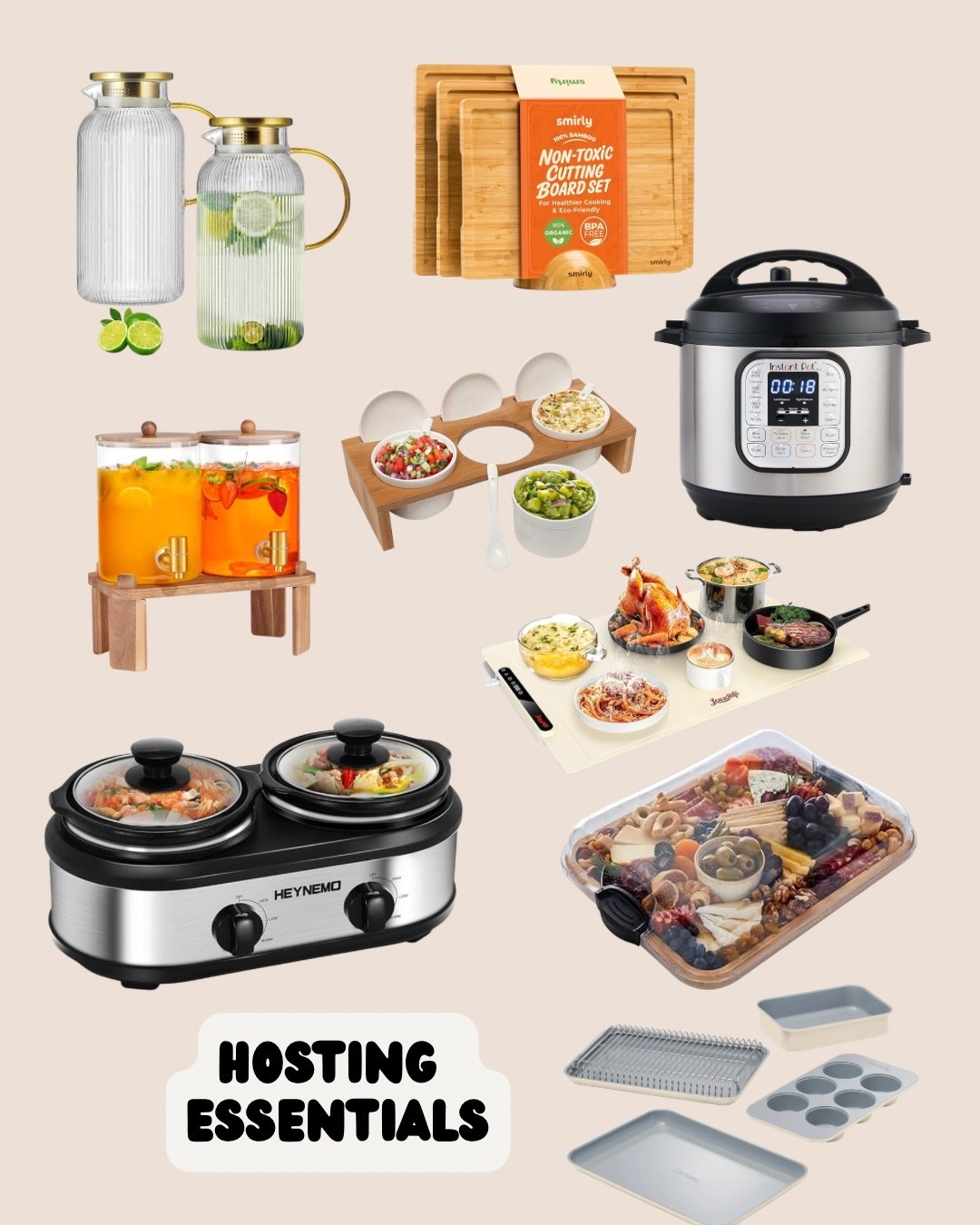 Hosting for the holidays 🎄❤️ #hosting #hostinggifts #kitchen #giftsforhome #amazonessentials #hostingessentials 

#LTKHoliday #LTKGiftGuide