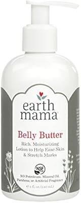 Earth Mama Belly Butter to Help Ease Skin and Stretch Marks, 8-Fluid Ounce | Amazon (US)