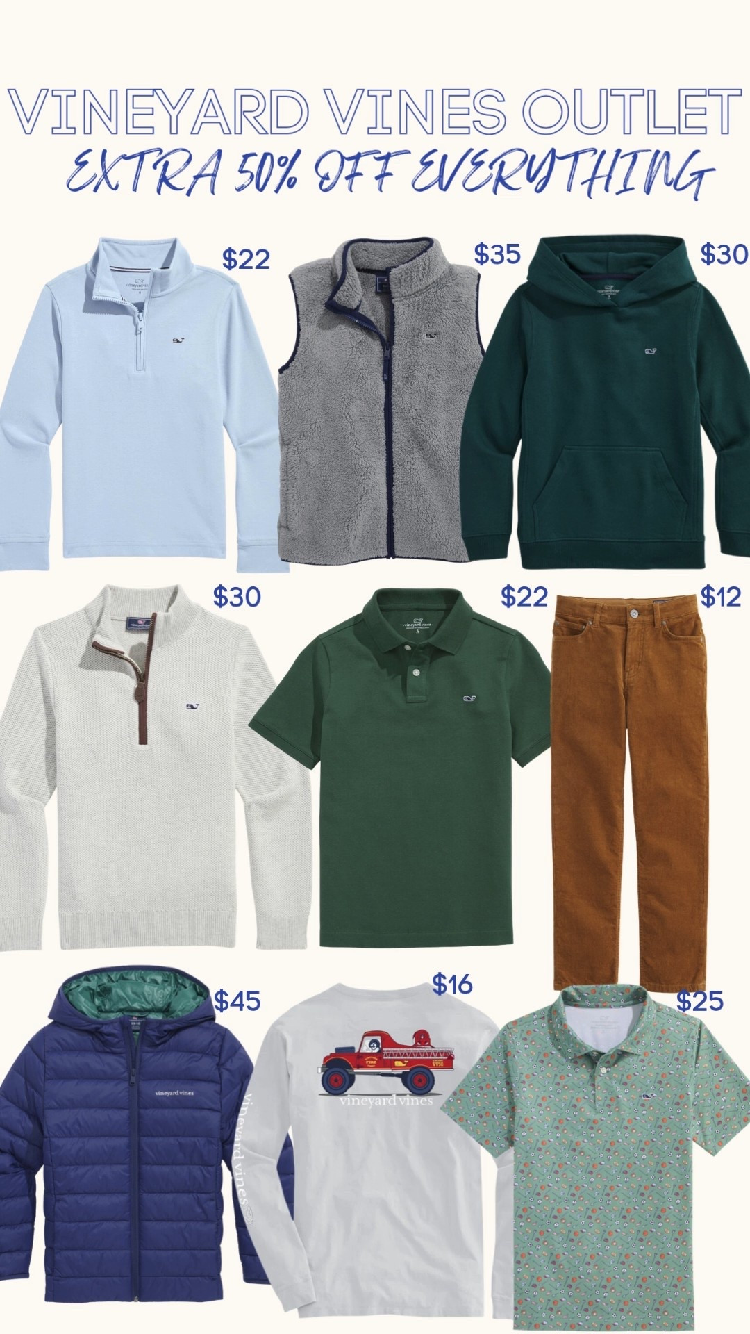 Vineyard vines outlet sale 

#LTKGiftGuide #LTKKids #LTKHoliday