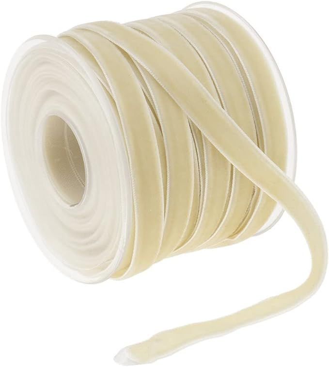 20 Yard/Roll 3/8 Inch Velvet Ribbon Single Face Spool for Wedding Christmas Wrapping DIY Crafts D... | Amazon (CA)