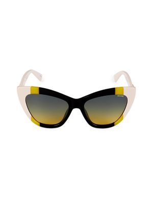 Moschino 54MM Cat Eye Sunglasses on SALE | Saks OFF 5TH | Saks Fifth Avenue OFF 5TH