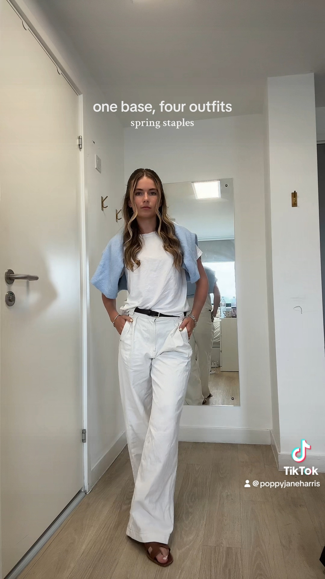 Everything from my recent linked!! I love making these so expect more in the future! 

#whitejeans #whitetee #1base4outfits #onebasefouroutfits #belt #asos #hm #h&m #&otherstories #andotherstories #staud #blackbootd #whitesandals #mango #ootd #tiktok #prada #celine #urbanoutfitters 

#LTKstyletip #LTKU #LTKVideo