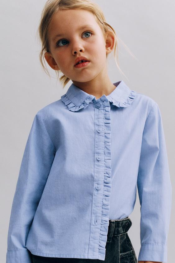 RUFFLE SHIRT | Zara US