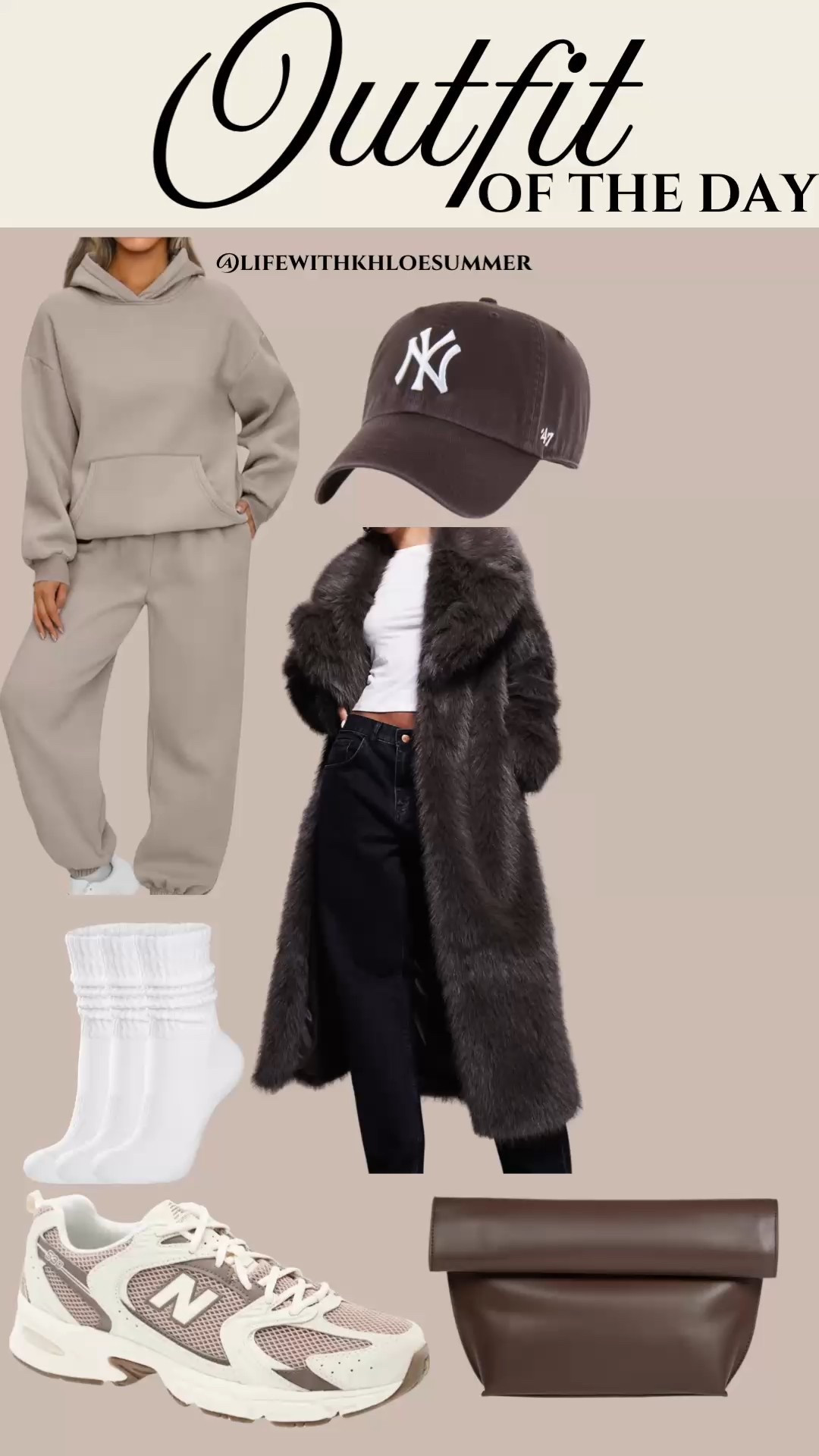 The cutest outfit of the day and we have to add a fur to the mix always in this winter weather! Also obsessed with the sneakers 

#LTKootd #LTKdayinmylife #LTKgrwm