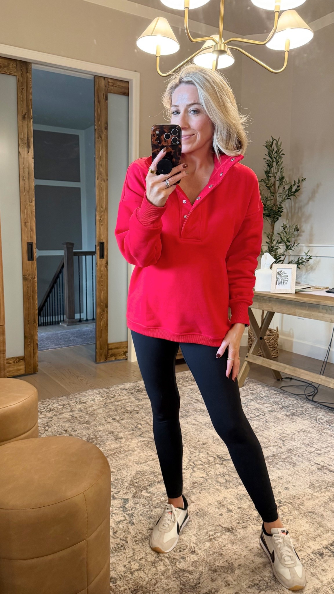 Amazon fashion Friday fit!❤️
Long enough for leggings pullover…loooove the neckline!
Plus the no center seam leggings SOFT as butter!! Lulu duuuupe!!
Size down in pullover (s) and tts leggings (m)

#LTKdayinmylife #LTKActive #LTKSaleAlert