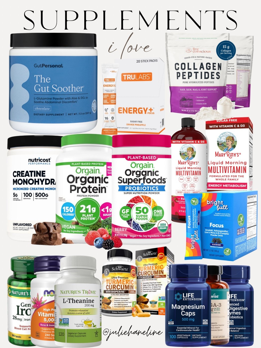 Supplements I take and LOVE

Amazon finds // healthy supplements //supplements for women // healthy lifestyle // health and wellness // bloating // probiotics // vitamins 

#LTKFindsUnder50 #LTKBeauty #LTKActive