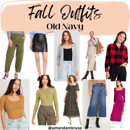 Fall outfits from Old Navy. 

#LTKSeasonal #LTKfindsunder50