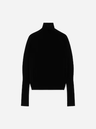 Merino Wool Roll-Neck Jumper – Black – Women – ARKET GB | Arket UK