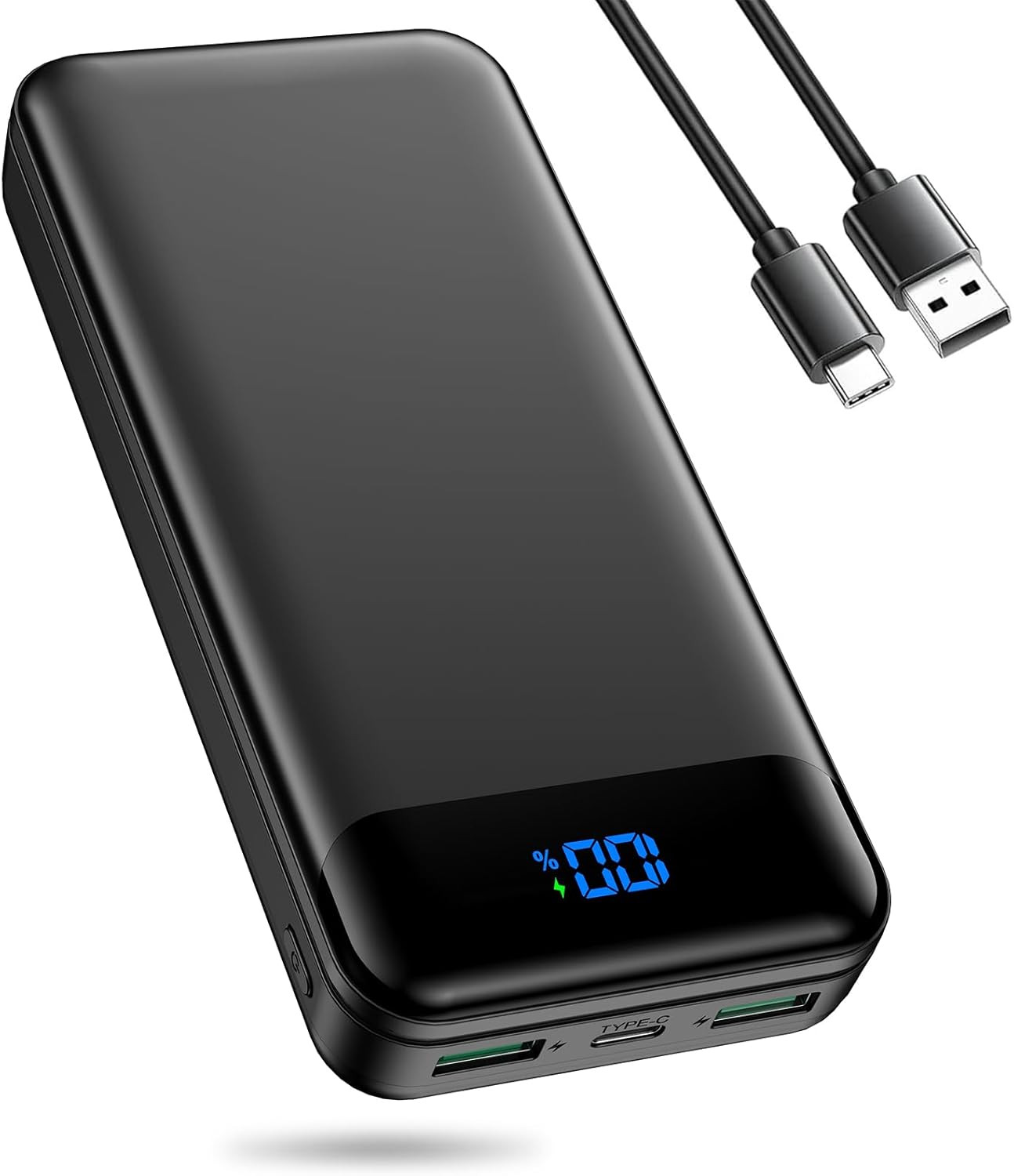 Enerwow Power Bank, 27000mAh Portable Charger PD3.0 QC4.0 Fast Charging, Battery Pack Phone Charg... | Amazon (UK)