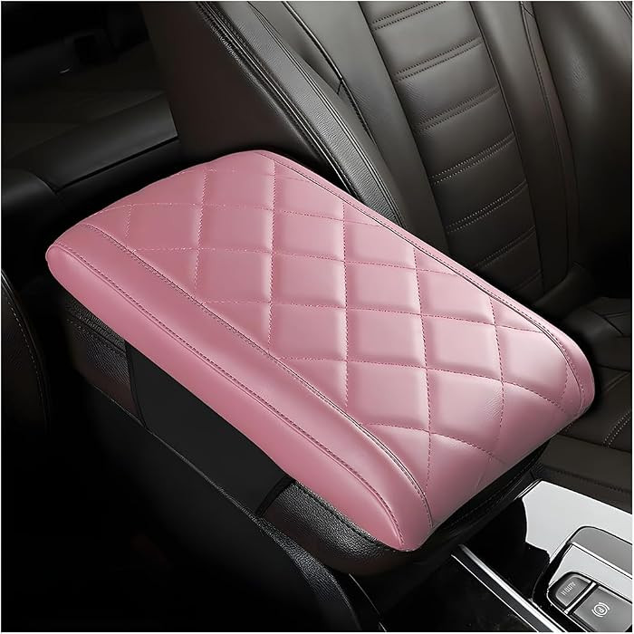 1.97 Inch Memory Foam Center Console Armrest Pad, Pink | Amazon (US)