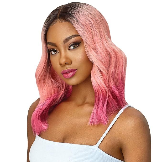 Outre Lace Front Wig Color Bomb Nahla (1) | Amazon (US)