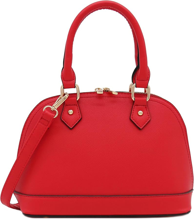 Zip-Around Saffiano Classic Dome Satchel | Amazon (US)