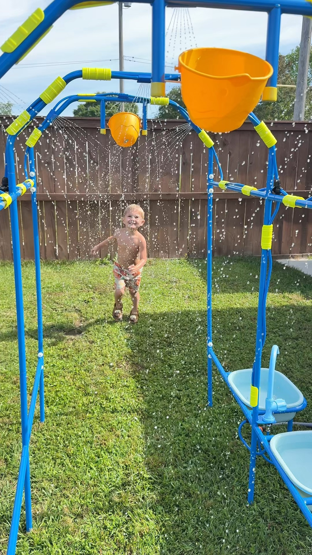 Outdoor toy of the summer for kids! An outdoor waterpark with working sink and faucet for TWO kids 😍😱 my kids have been outside playing for hours!!

#LTKmomlife #LTKKids #LTKSwim