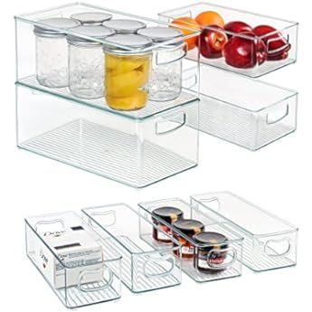 Utopia Home Set of 8 Pantry Organizers-Includes Organizers - Organizers for Freezers, Kitchen Cou... | Amazon (US)