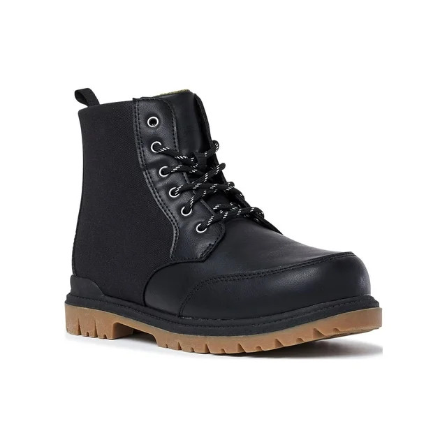 Wonder Nation Little & Big Boys Combat Boots, Sizes 13-6 | Walmart (US)