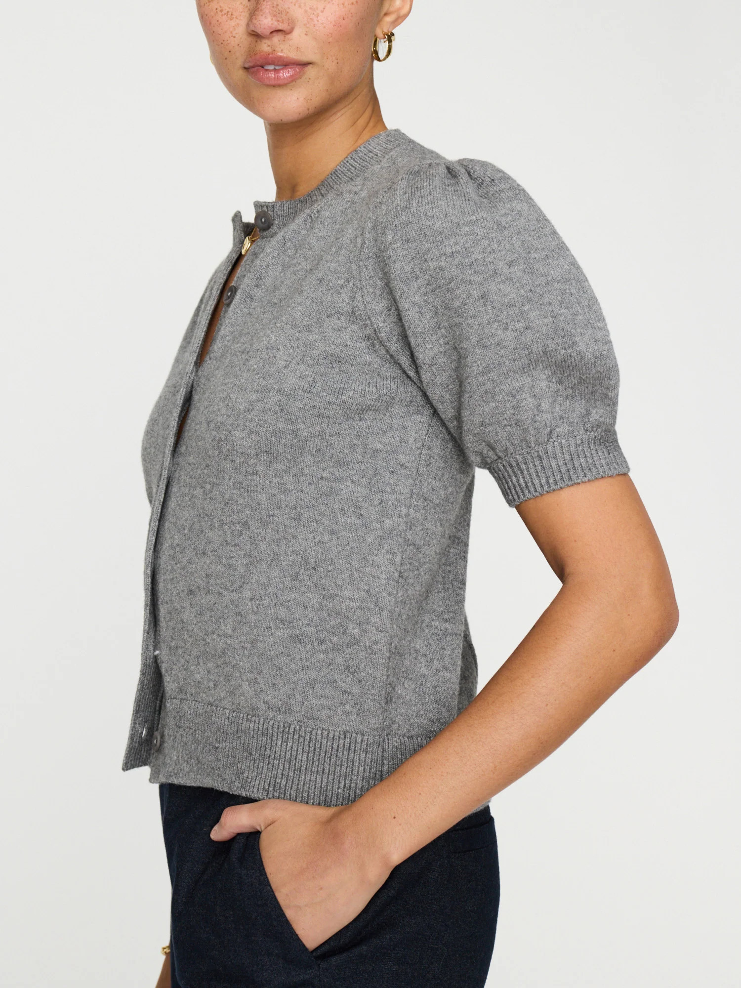 Women's Havana Cardigan in Salt White | Brochu Walker | Brochu Walker