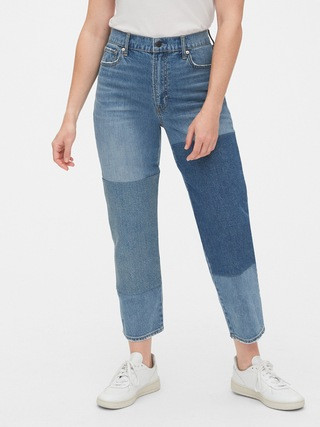 High Rise Cheeky Straight Jeans with Secret Smoothing Pockets | Gap (US)