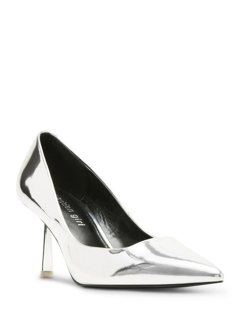 Madden Girl Women's 2.75 inch Pointed Toe Heeled Pump | Walmart (US)