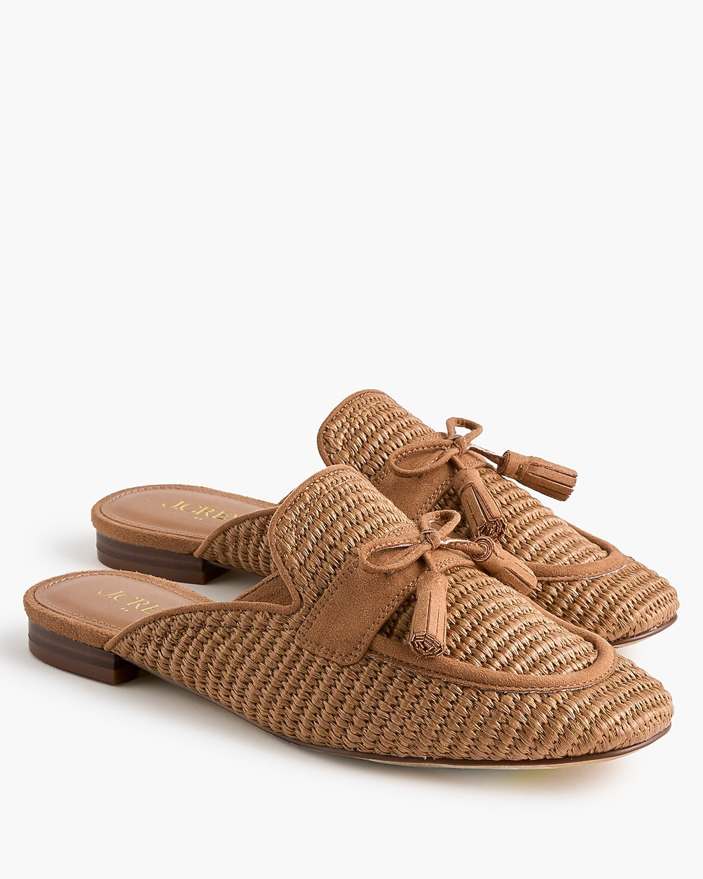 Woven tassel mules | J.Crew Factory