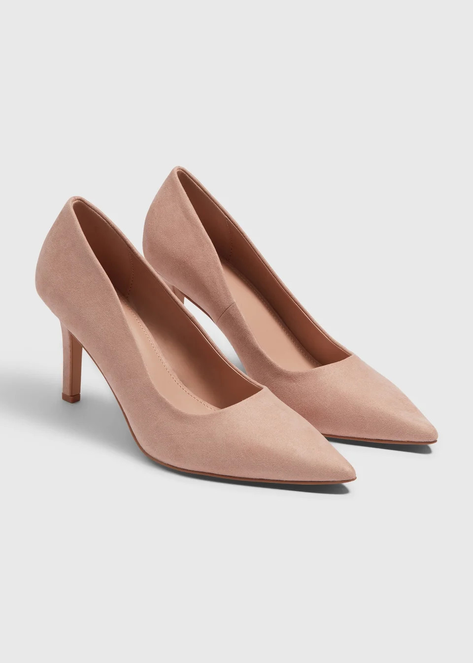 Nude Court Point Heels - Size 3 | Matalan (UK)