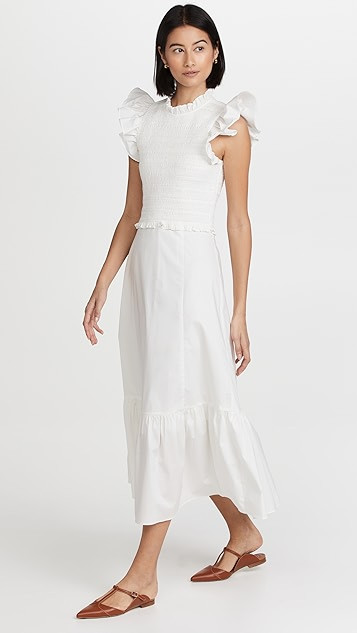 Flutter Sleeve Dress | Shopbop