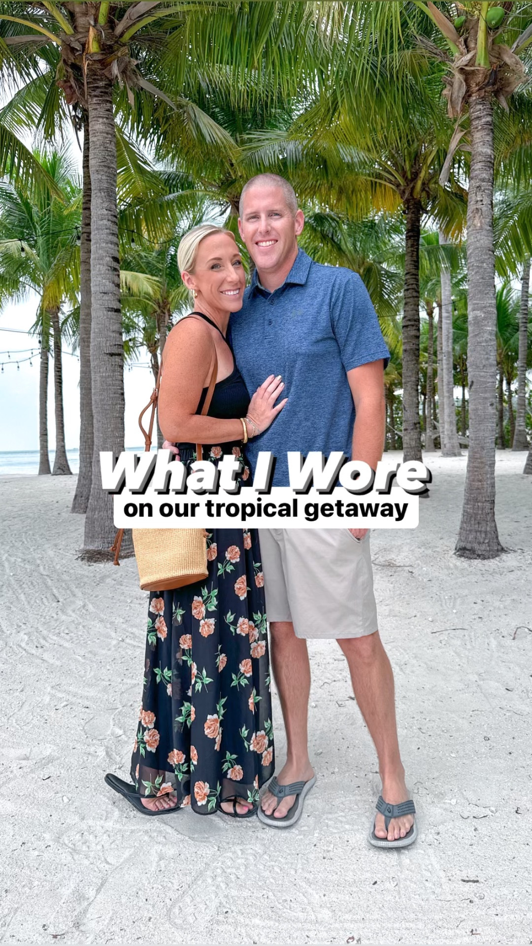 My outfits from our tropical getaway:
1. Yellow floral dress - size small.
2. Blue print dress - size small. 
3. Blue dress - size small.
4. Circle skirt - size small // white tank bodysuit - size medium.
5. Black floral skirt - size small // black halter tank - size XS.
6. Black romper - size small. 

#LTKFindsUnder50 #LTKVideo #LTKTravel