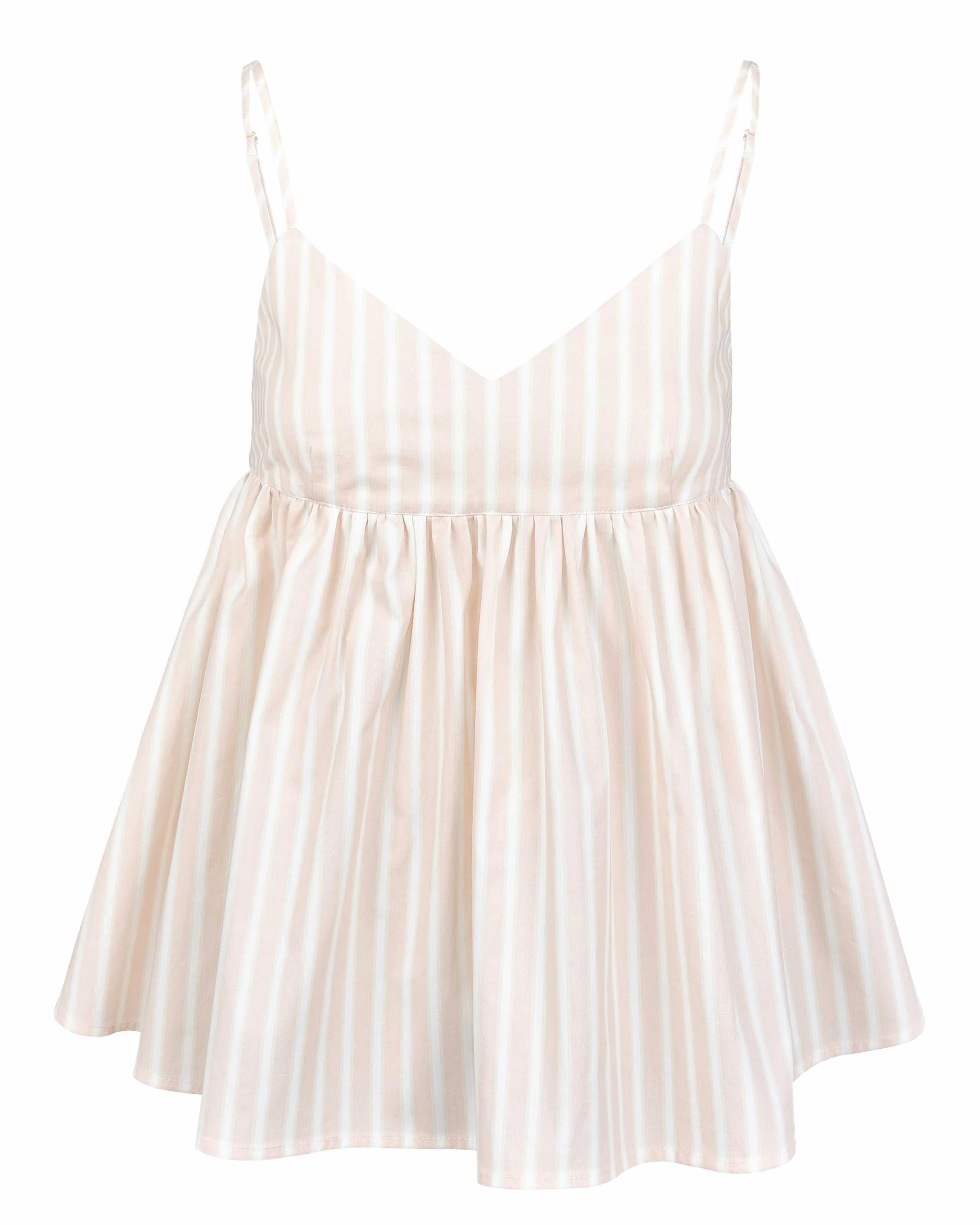 Dream Babydoll Cami - Blush Stripe | My Mum Made It