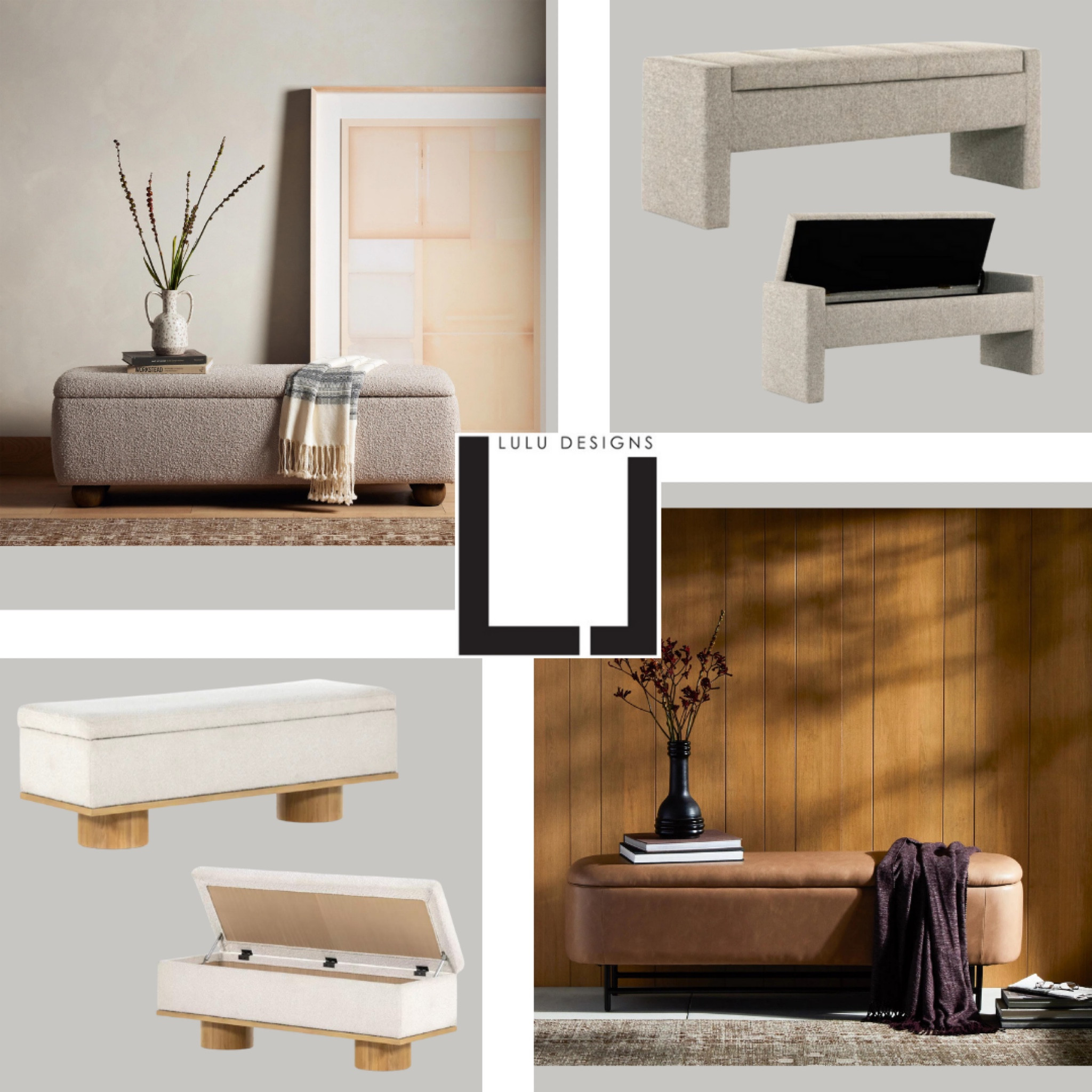 Seating with Secret Stash? Benches with storage that elevate organization and style #Luludesigns 

#LTKhome #LTKstyletip