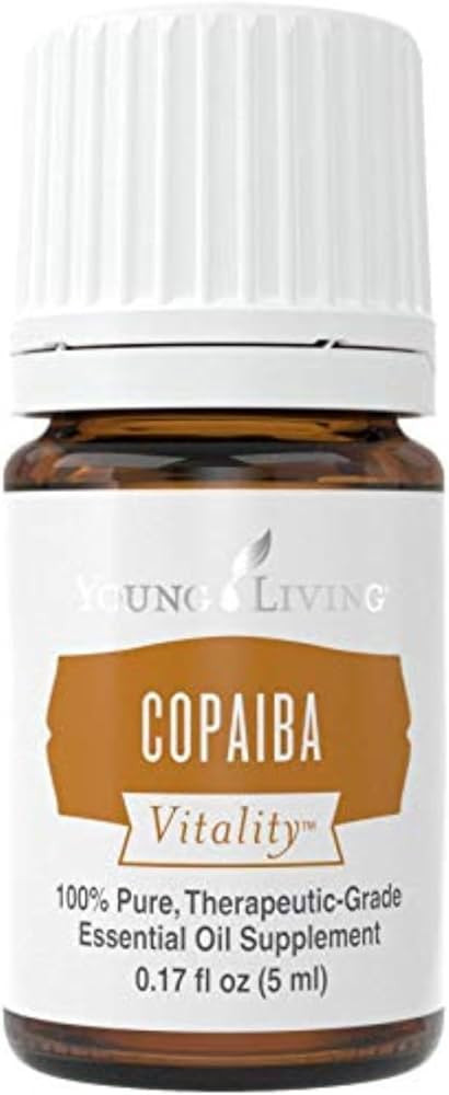 Copaiba Vitality 5ml Essential Oil by Young Living - Has Robust, Earthy Flavor - Buttery, Delicat... | Amazon (US)