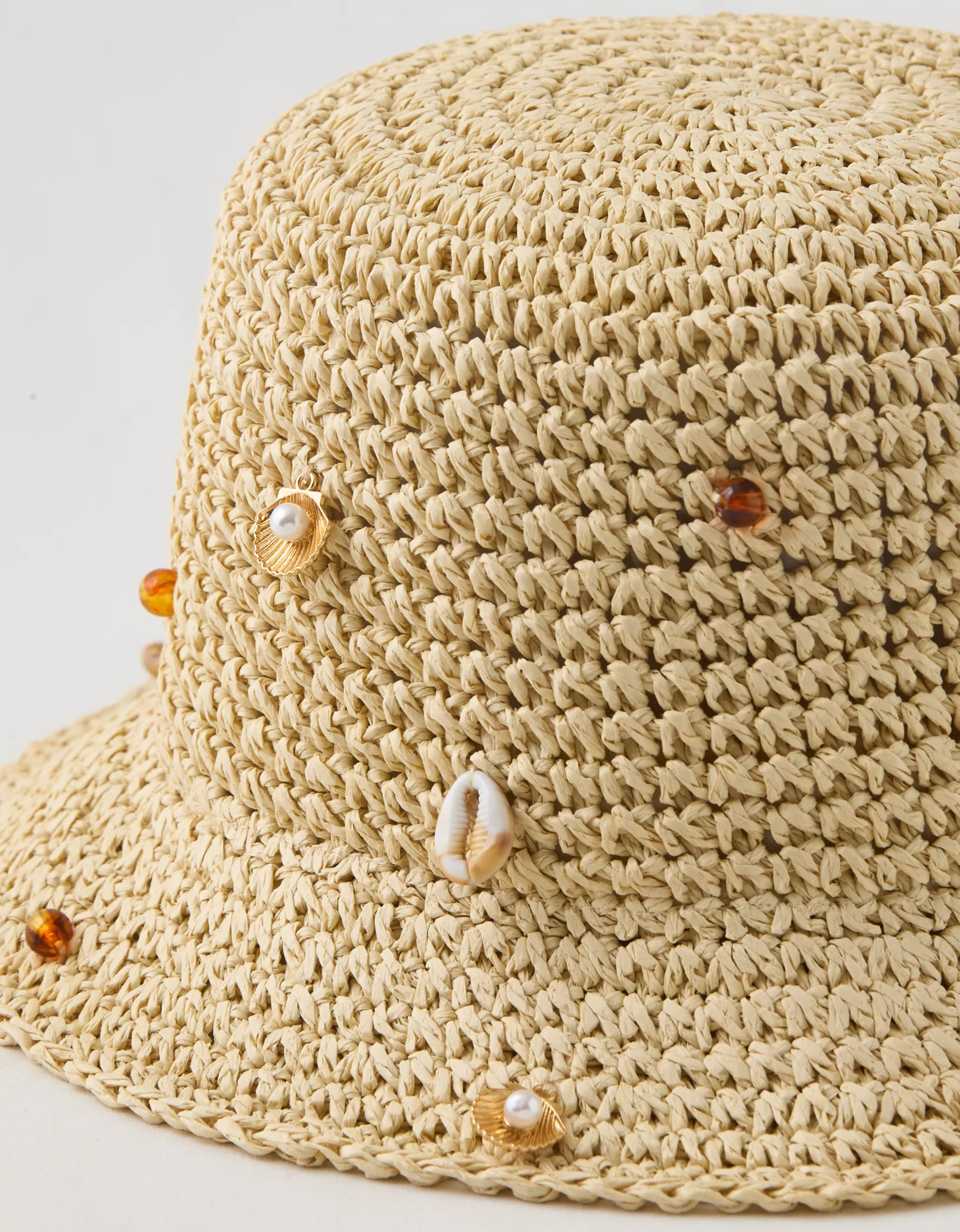 Aerie Charm Straw Hat | Aerie